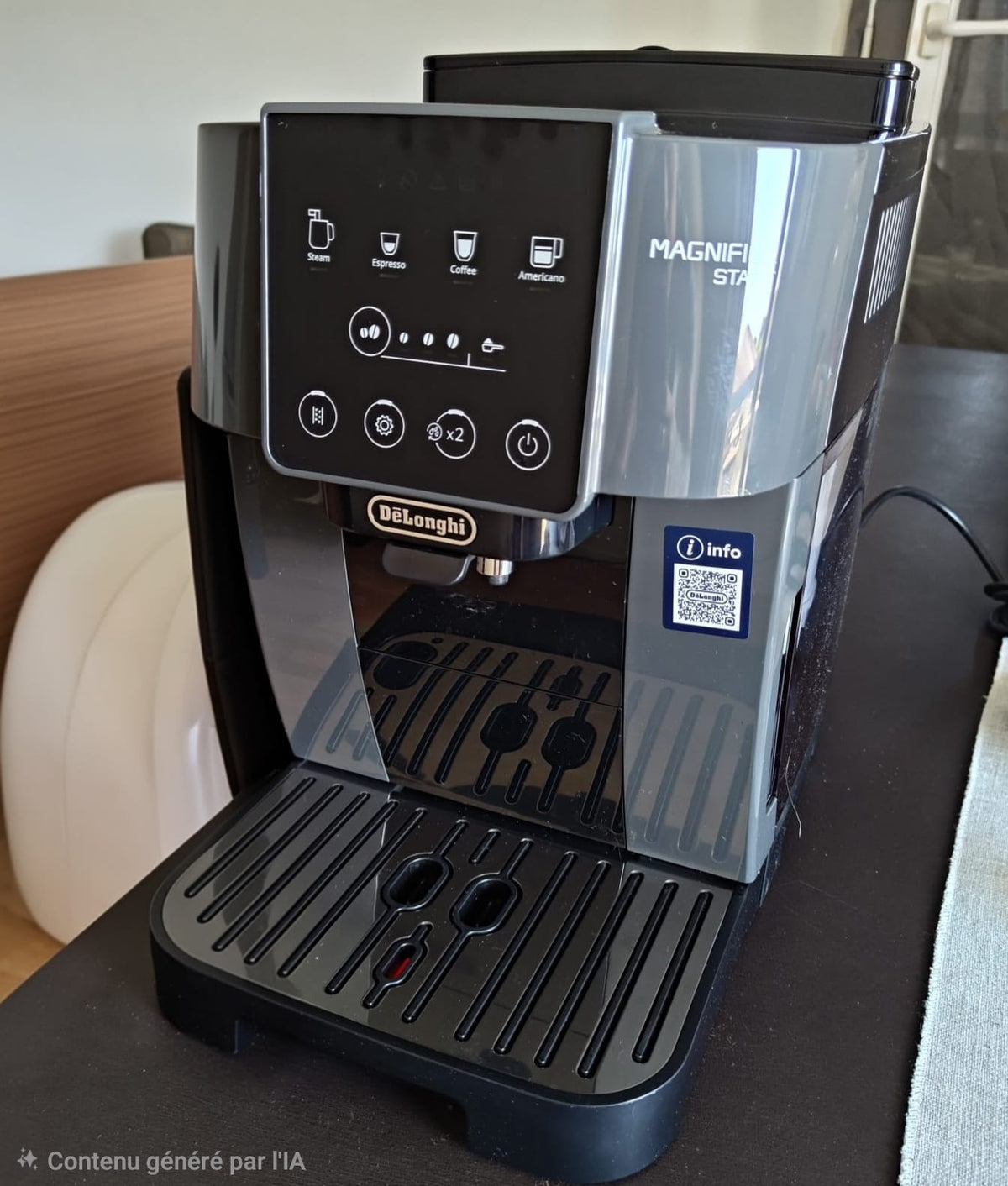 Cafetière à grain Delonghi magnifica star